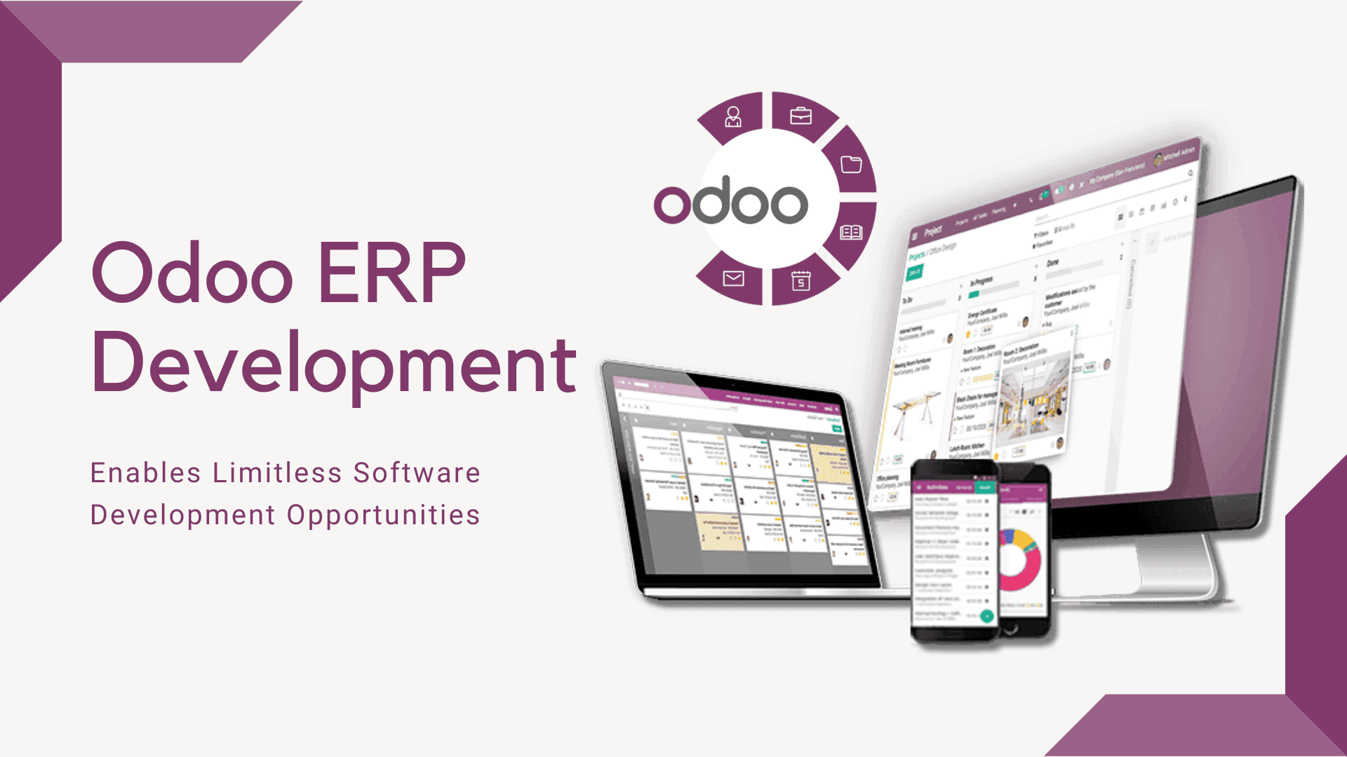 Odoo ERP Development: Flexible and Scalable for Business Needs