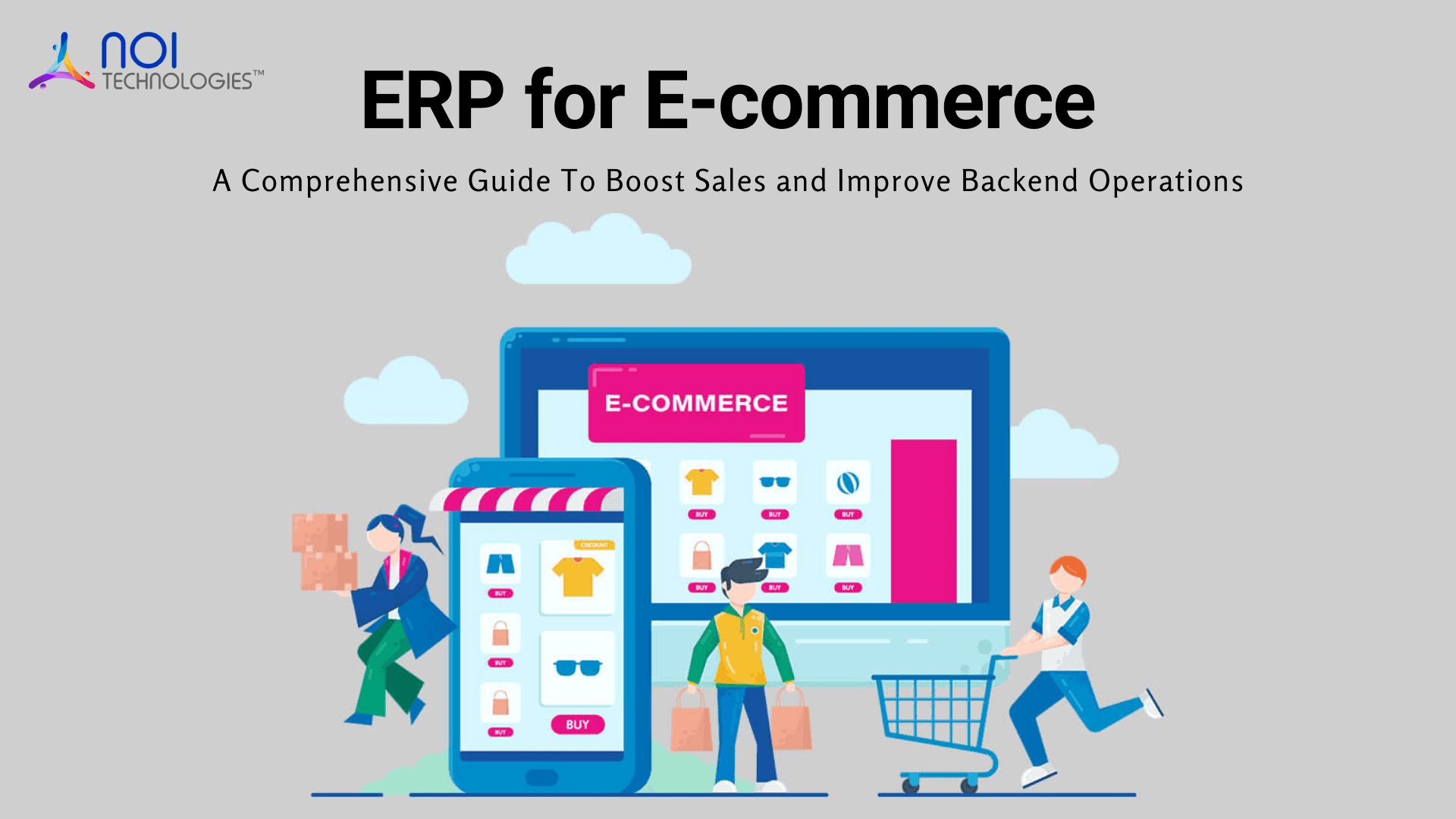 ERP for eCommerce sales and backend operations