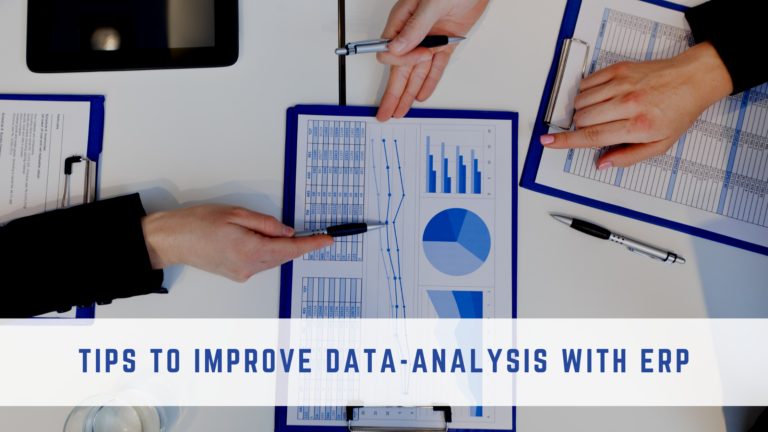 Data analysis with ERP